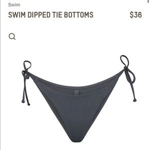 SKIMS Swim Dipped Tie Bottoms